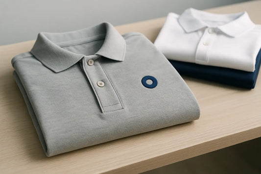 Cotton Polo Shirts with Embroidered Logo