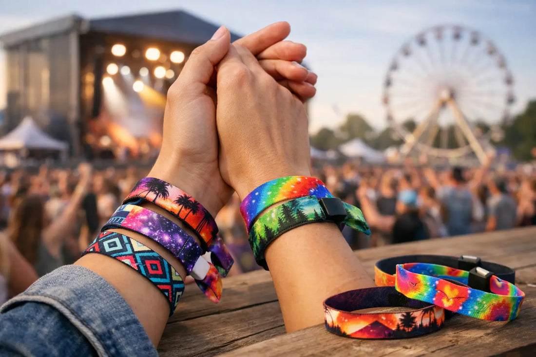 Custom Printed Wristbands for Festivals