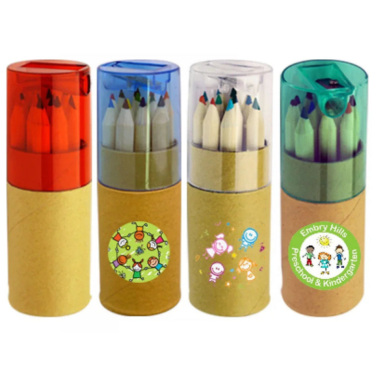 Branded Pencil and Crayons