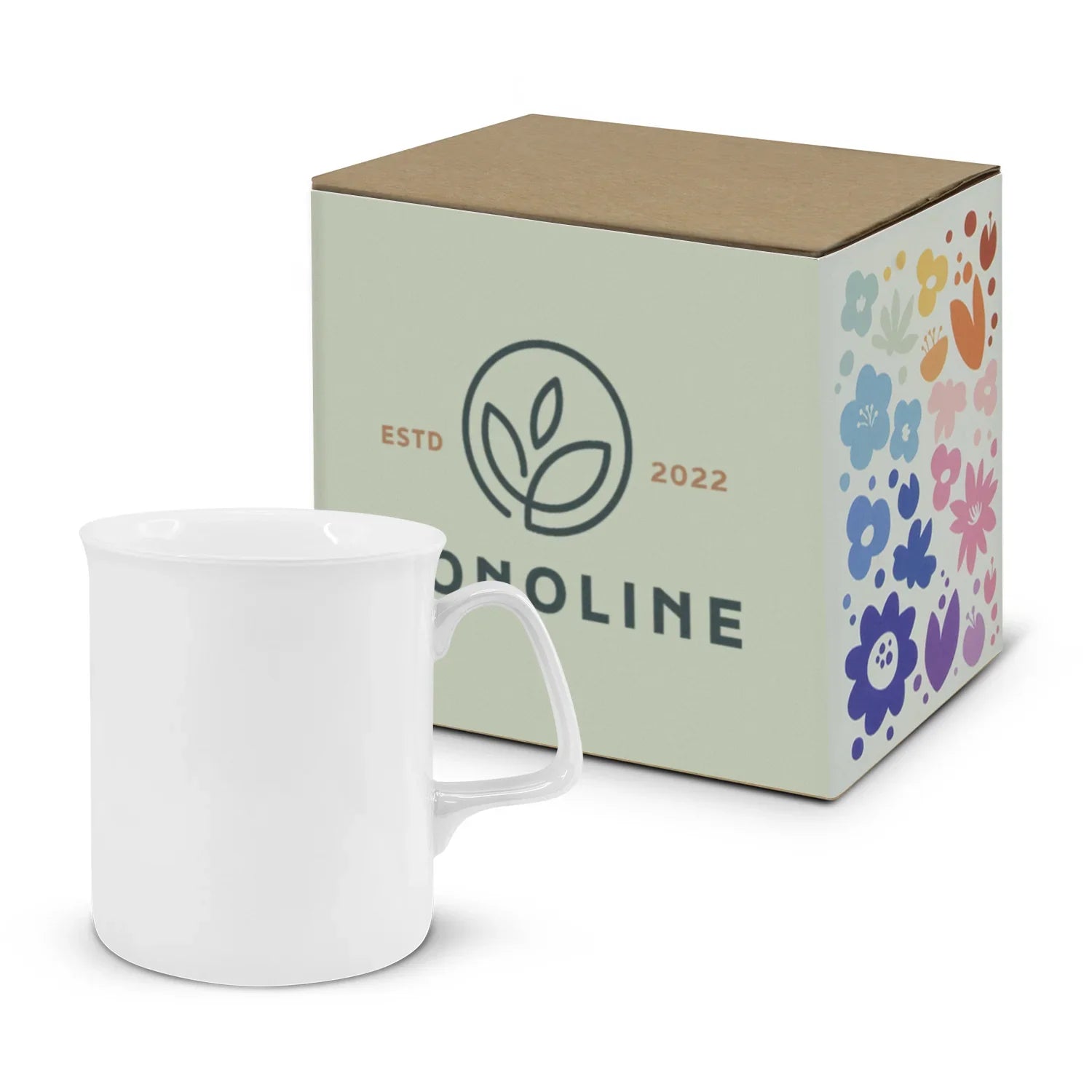 Chroma Bone China Coffee Mug - PrintaPromo
