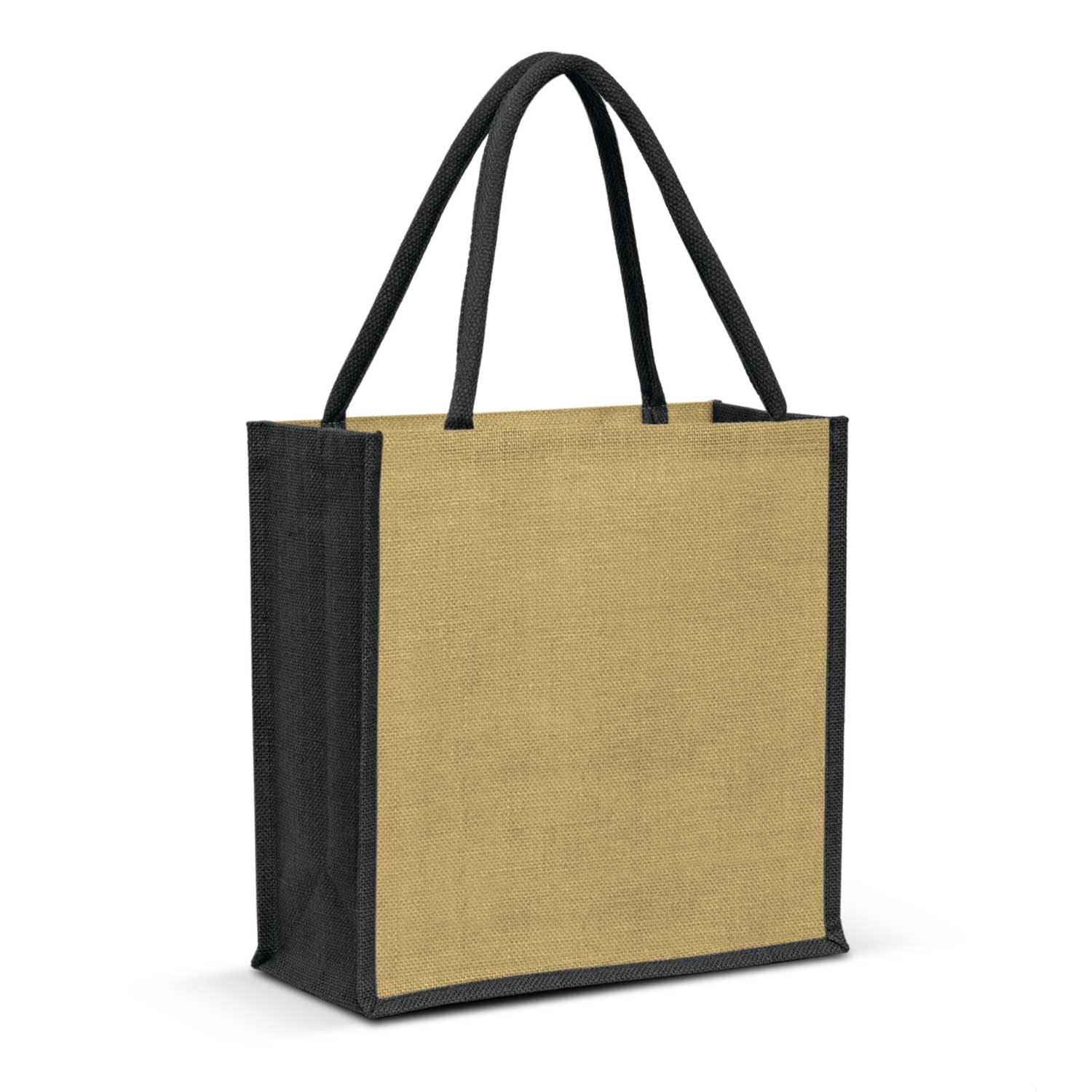 Monza Jute Tote Bag - PrintaPromo