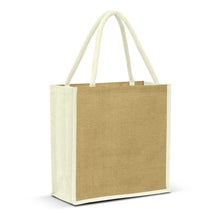 Monza Jute Tote Bag - PrintaPromo