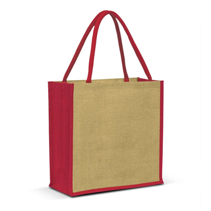 Monza Jute Tote Bag - PrintaPromo