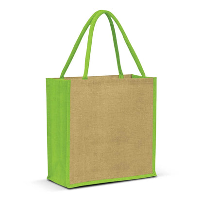 Monza Jute Tote Bag - PrintaPromo