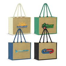 Torino Jute Tote Bag - PrintaPromo