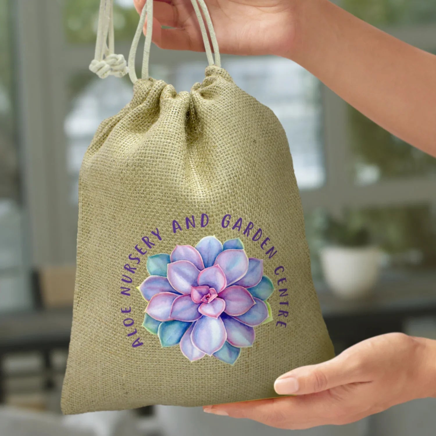 Jute Gift Bag - Medium - PrintaPromo