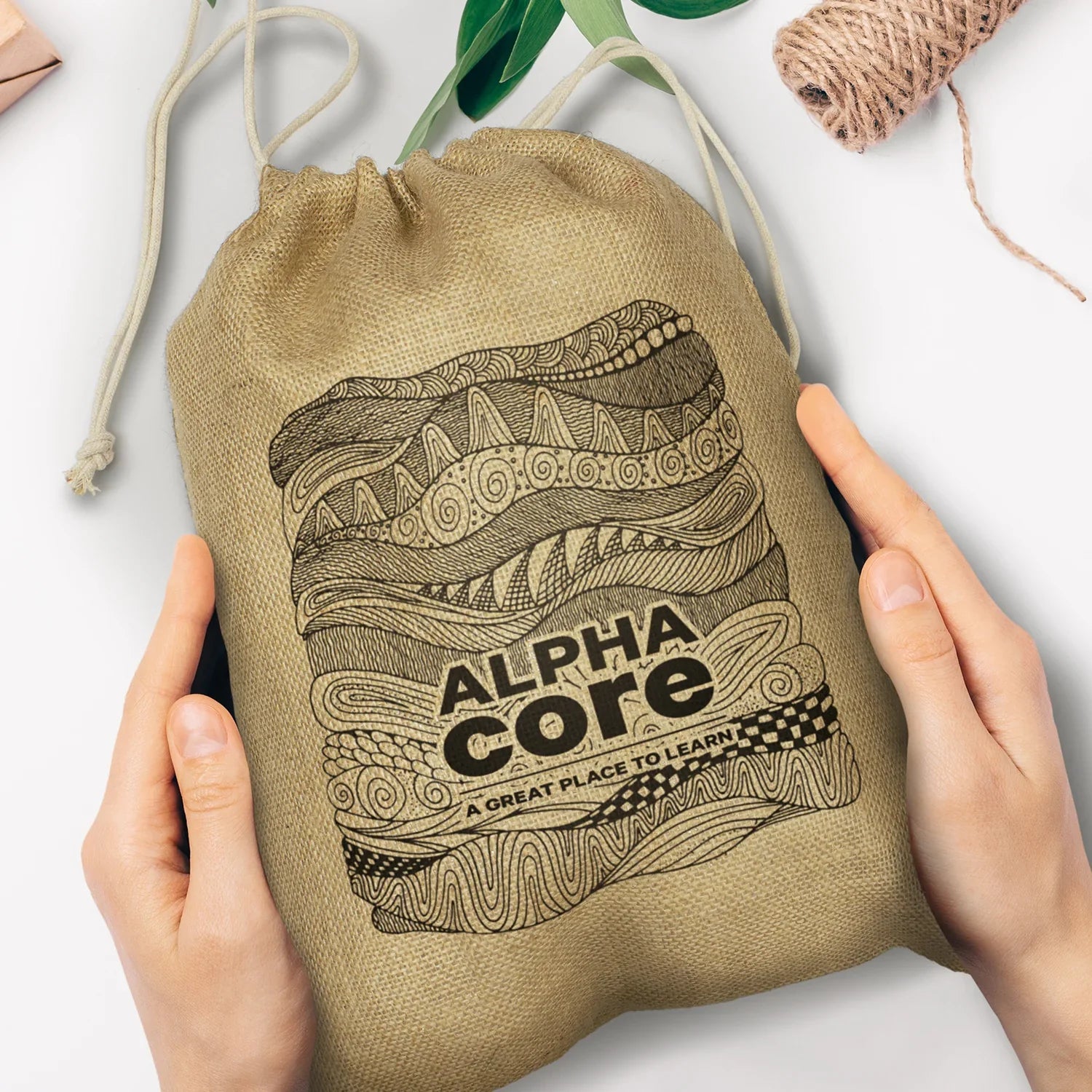 Jute Gift Bag - Large - PrintaPromo