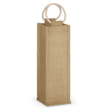 Napoli Jute Wine Carrier - PrintaPromo