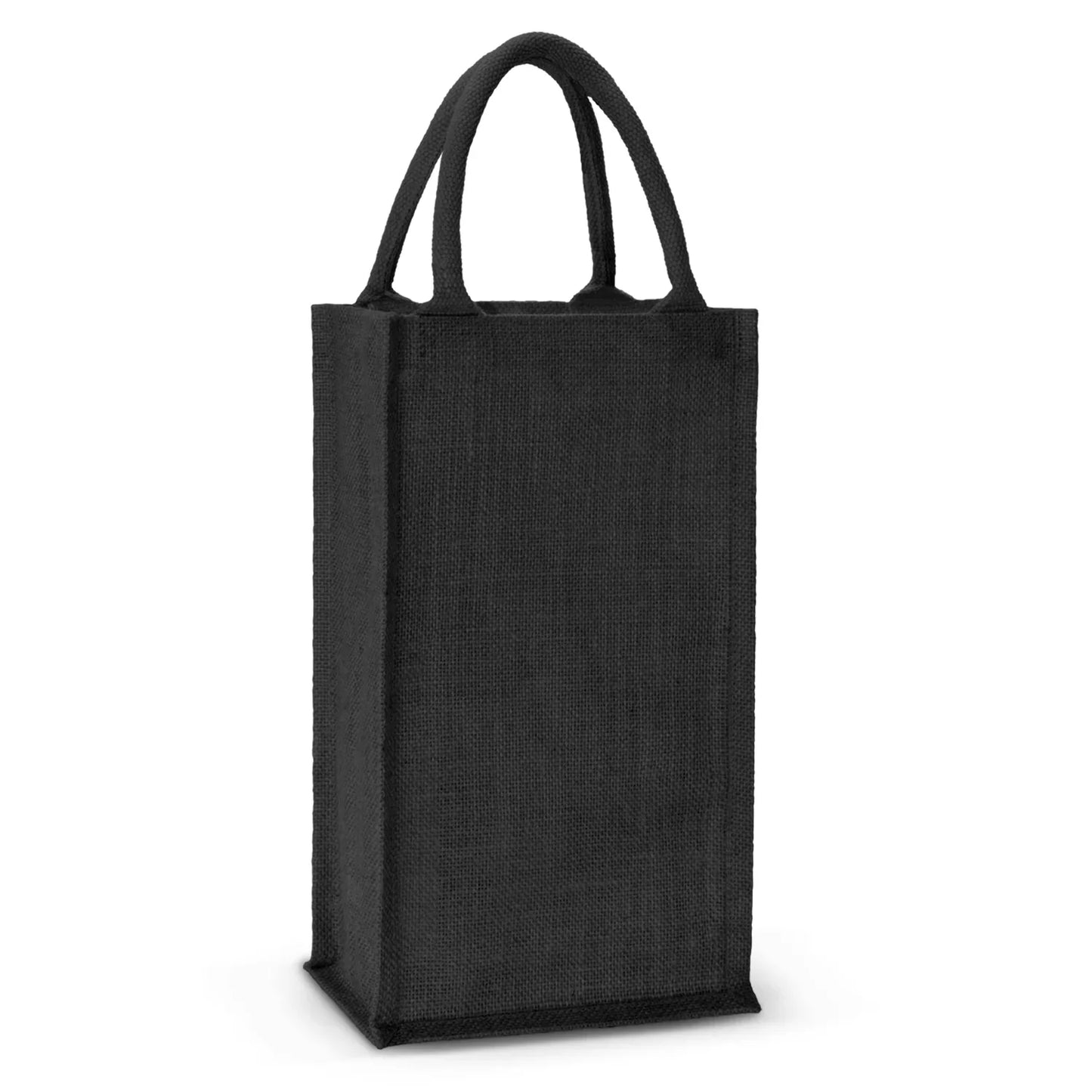 Donato Jute Double Wine Carrier - PrintaPromo