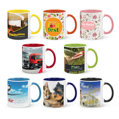 Madrid Coffee Mug - Two-Tone - PrintaPromo
