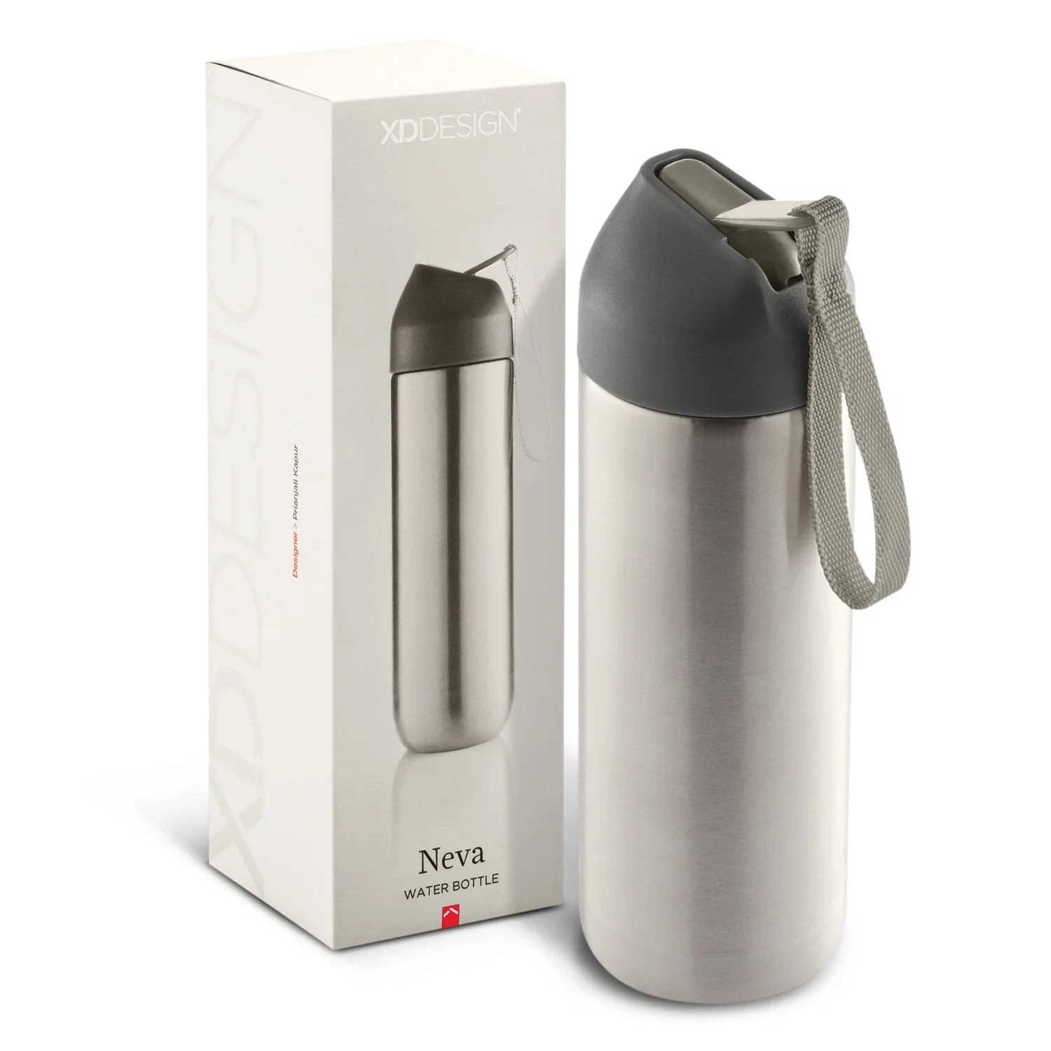 Neva Water Bottle - Metal - PrintaPromo