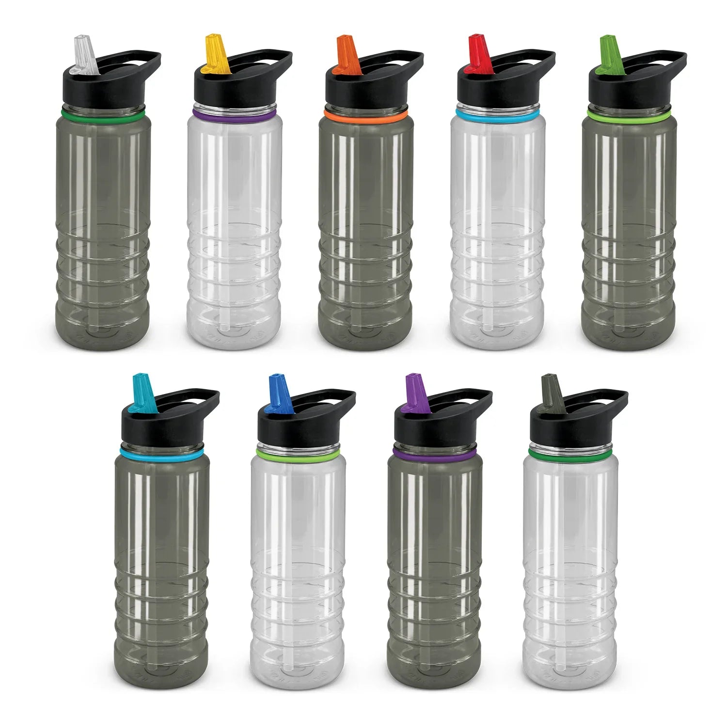 Triton Elite Bottle - Clear and Black - PrintaPromo