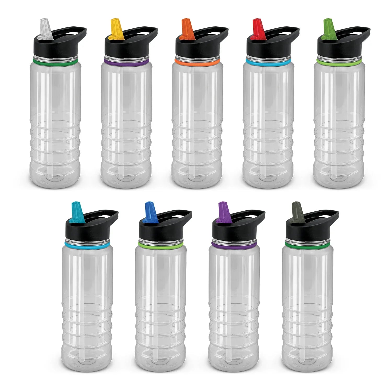 Triton Elite Bottle - Clear and Black - PrintaPromo