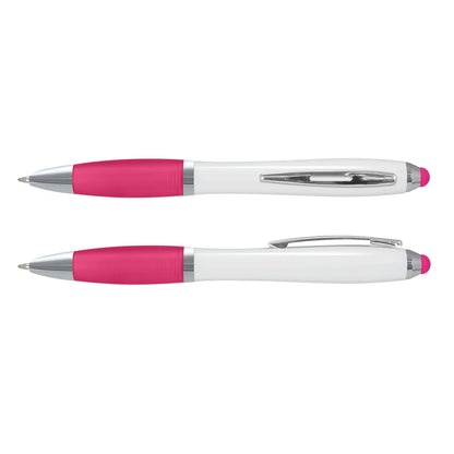 Vistro Stylus Pen - White Barrel - PrintaPromo