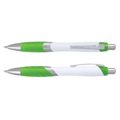 Borg Pen - White Barrel - PrintaPromo