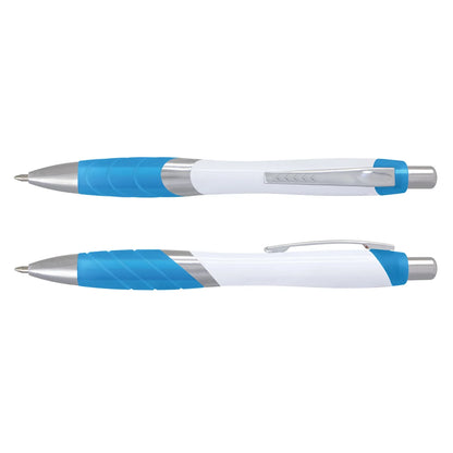 Borg Pen - White Barrel - PrintaPromo