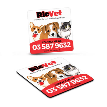 Fridge Magnet 65 x 65mm - Square - PrintaPromo