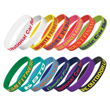 Silicone Wrist Band - Embossed - PrintaPromo