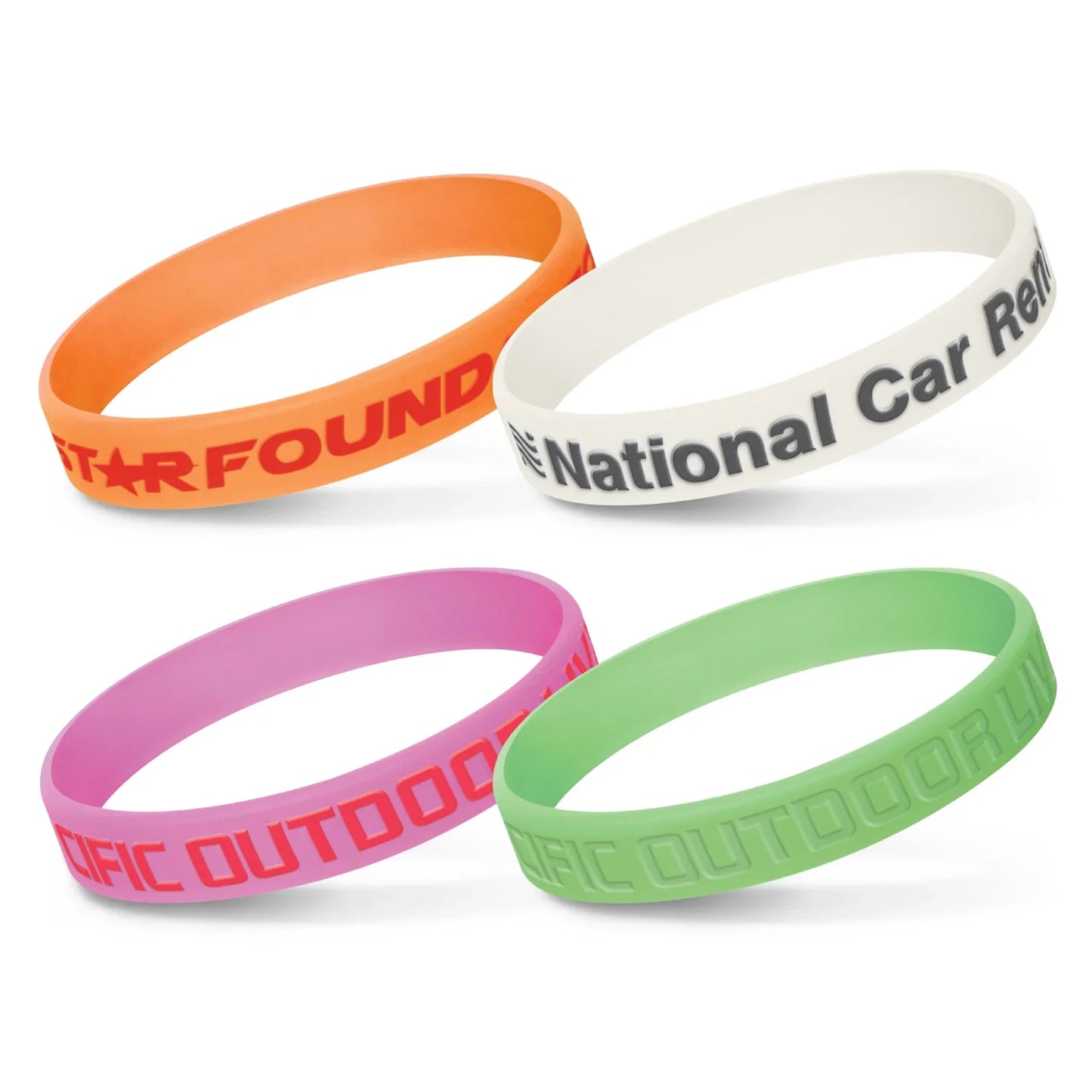 Silicone Wrist Band - Glow in the Dark - PrintaPromo