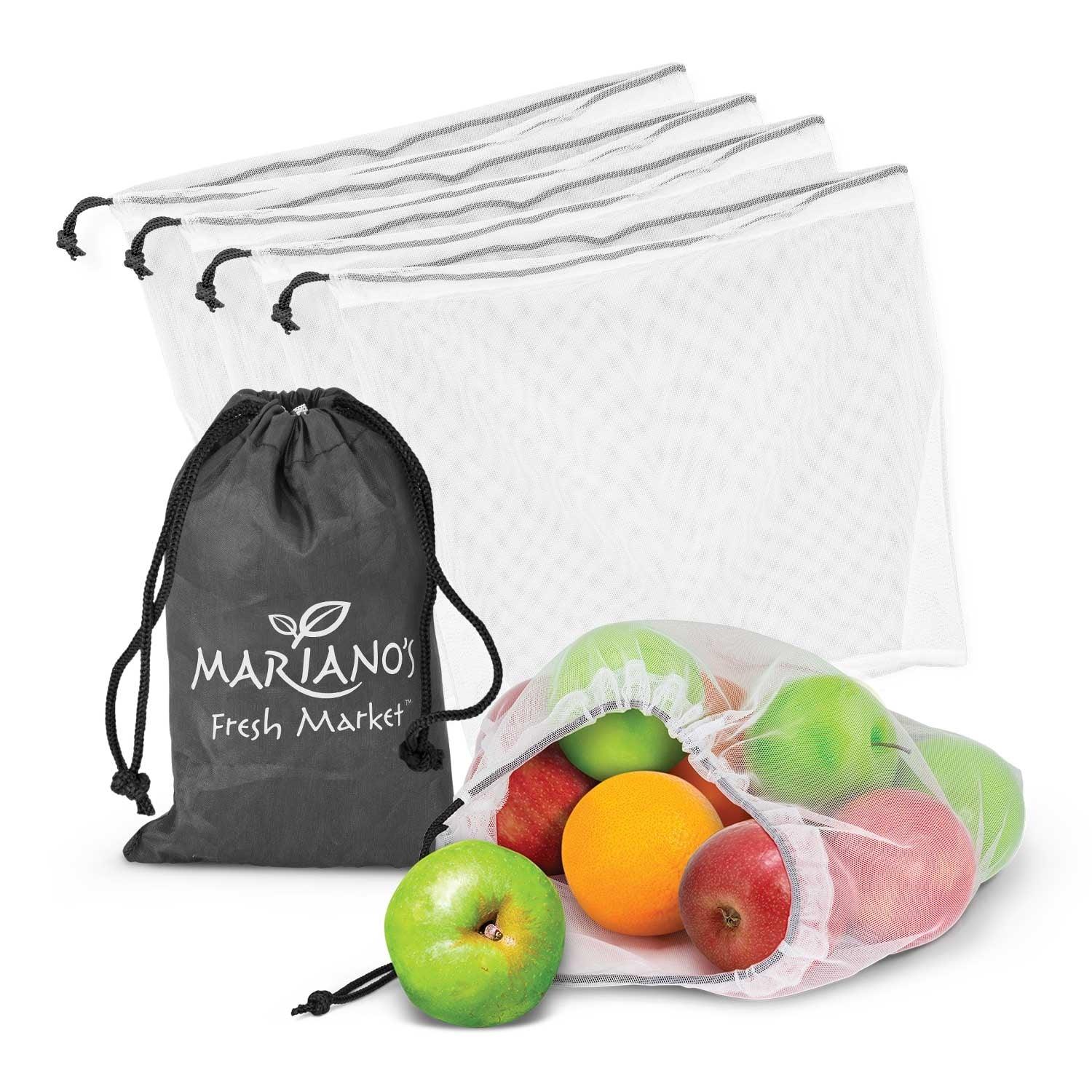 Origin Produce Bags - Set of 5 - PrintaPromo