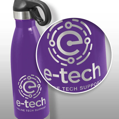 Mirage Steel Bottle - Flip Lid - PrintaPromo