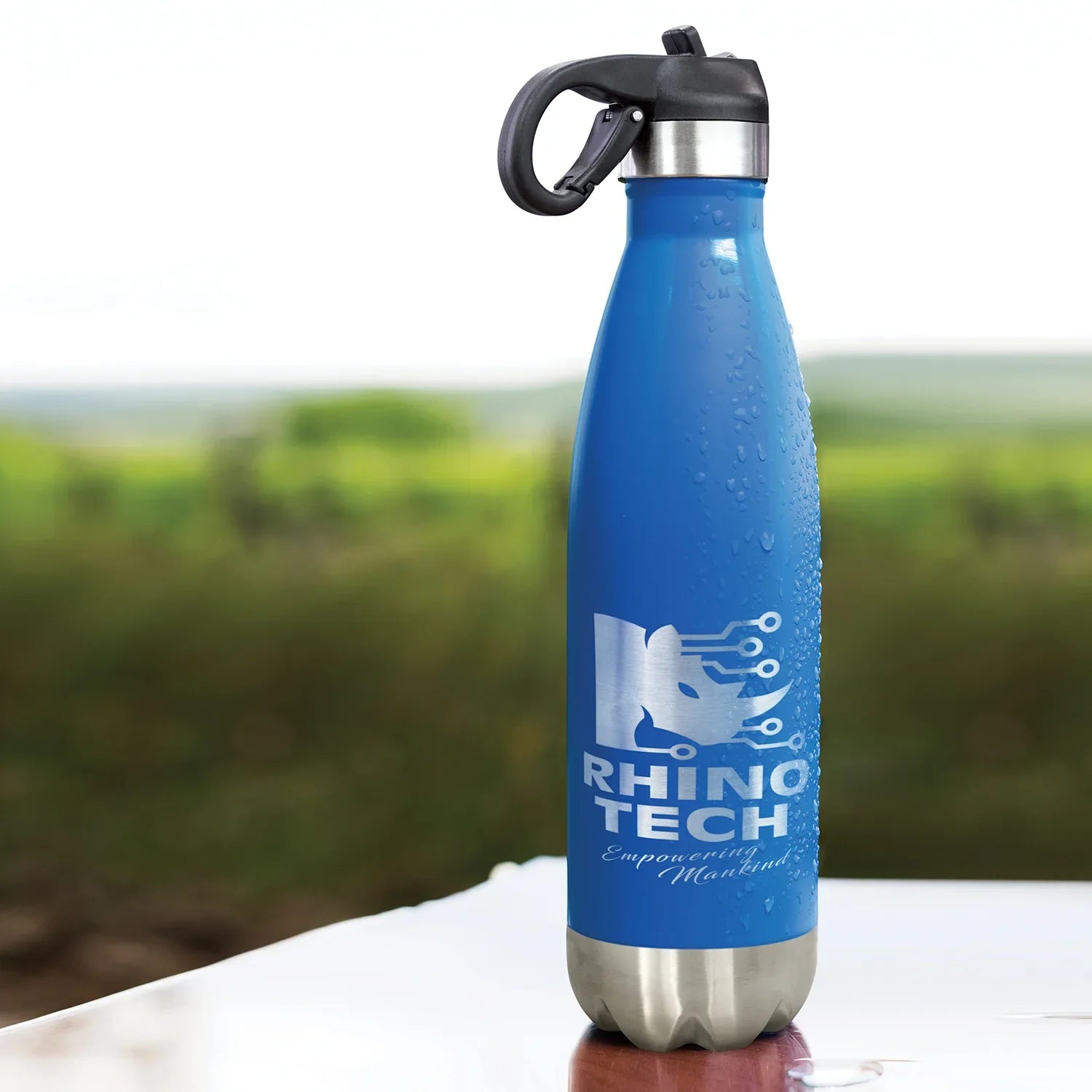Mirage Steel Bottle - Flip Lid - PrintaPromo