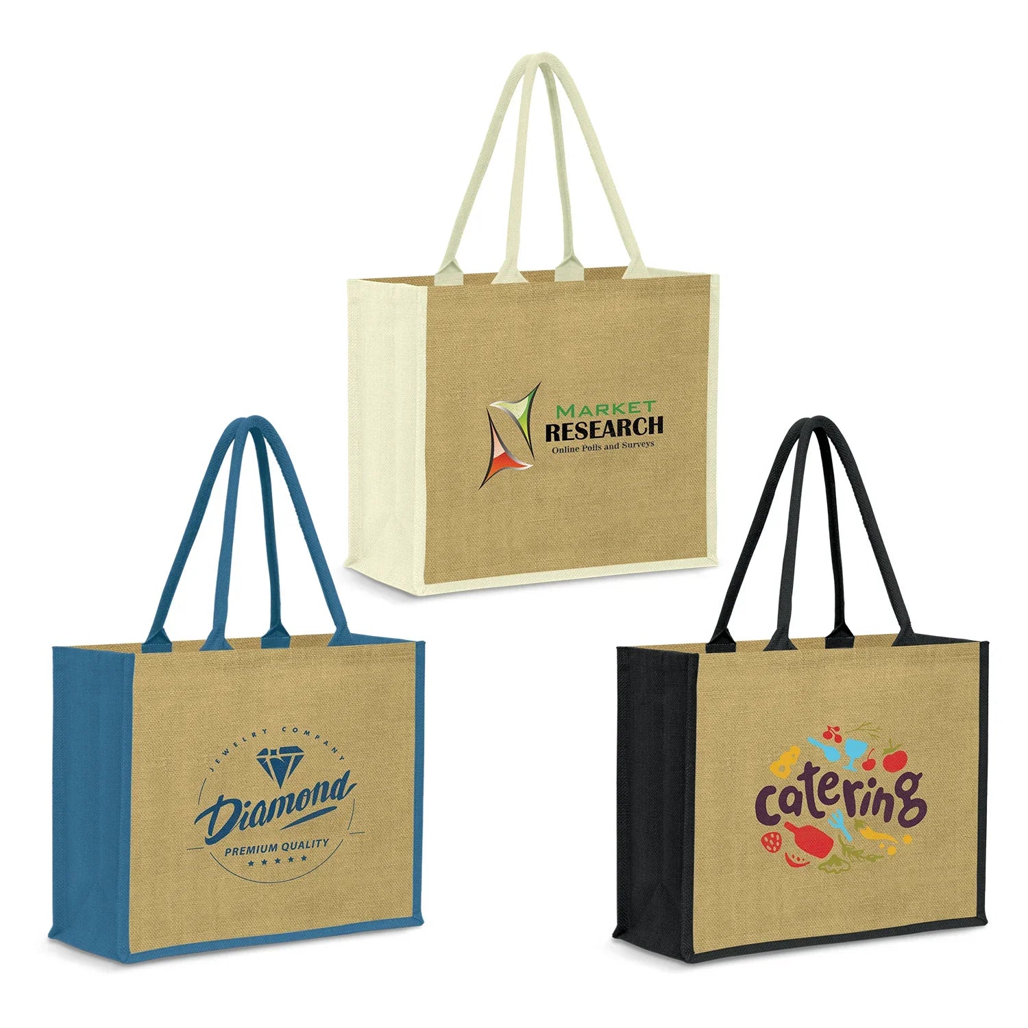 Modena Jute Tote Bag - PrintaPromo