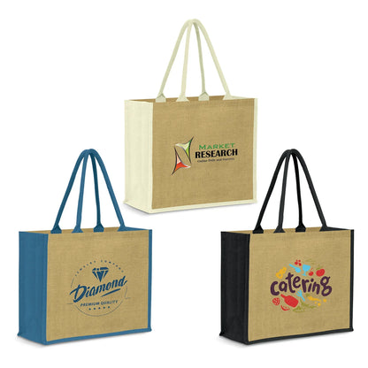 Modena Jute Tote Bag - PrintaPromo