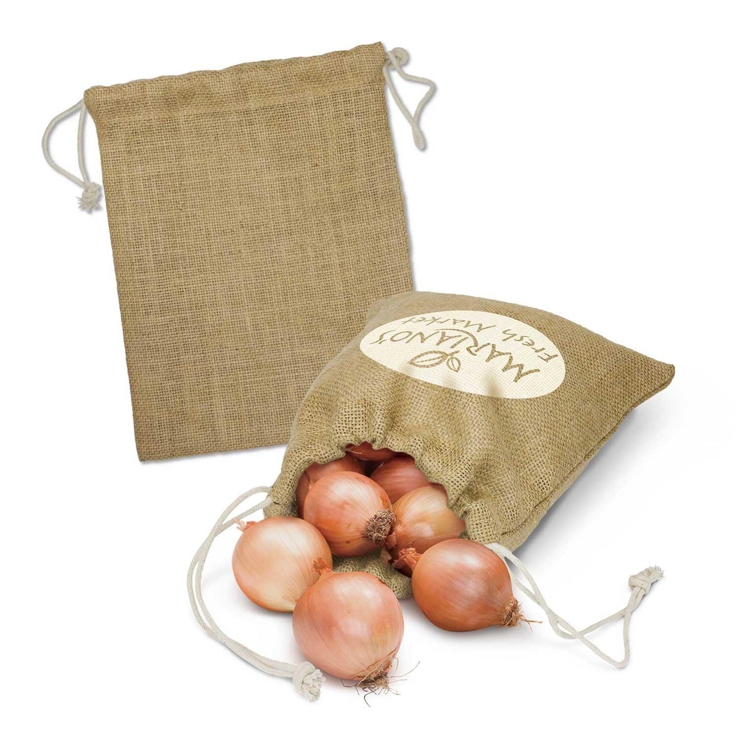 Jute Produce Bag - Medium - PrintaPromo