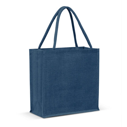 Monza Jute Tote Bag - Colour Match - PrintaPromo