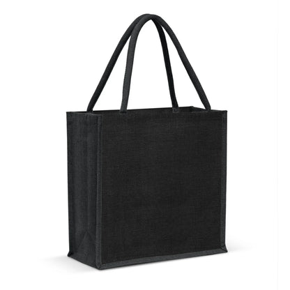 Monza Jute Tote Bag - Colour Match - PrintaPromo