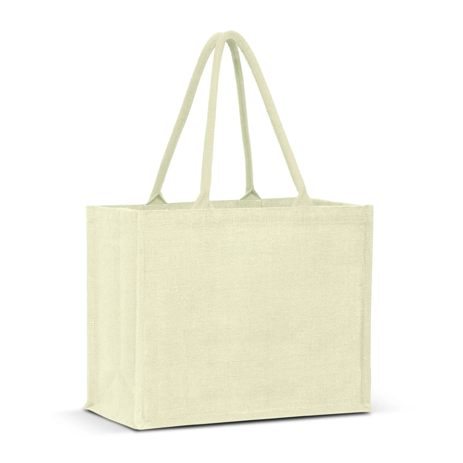 Torino Jute Tote Bag - Colour Match - PrintaPromo