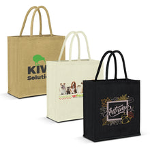 Lanza Jute Tote Bag - Colour Match - PrintaPromo