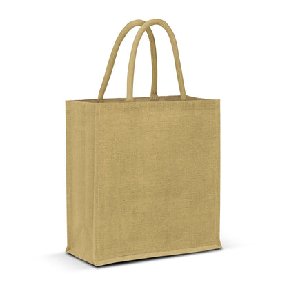 Lanza Jute Tote Bag - Colour Match - PrintaPromo