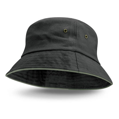Bondi Bucket Hat - Coloured Sandwich Trim - PrintaPromo