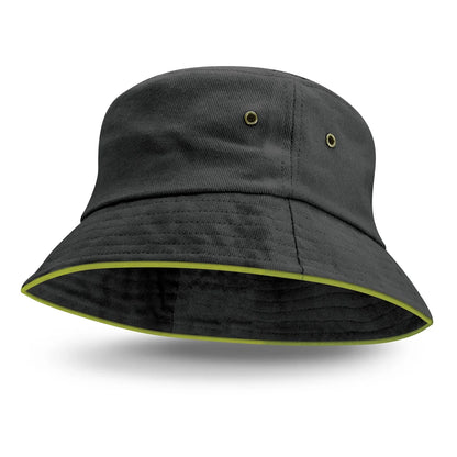 Bondi Bucket Hat - Coloured Sandwich Trim - PrintaPromo