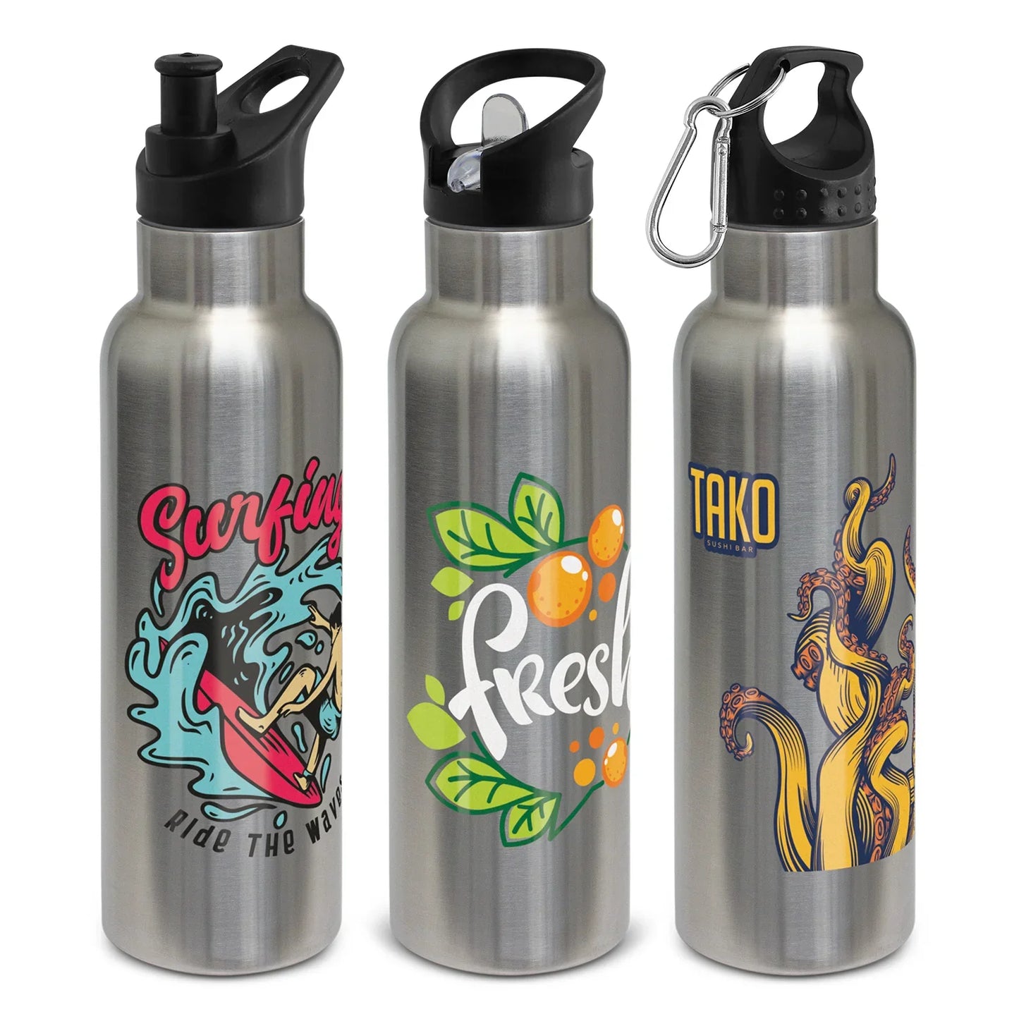 Nomad Vacuum Bottle - Stainless - PrintaPromo