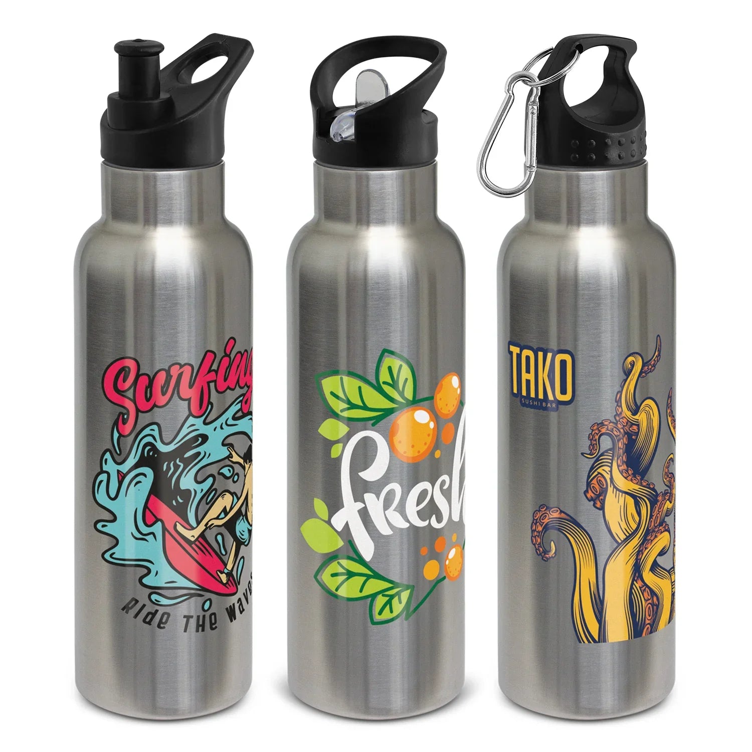 Nomad Vacuum Bottle - Stainless - PrintaPromo