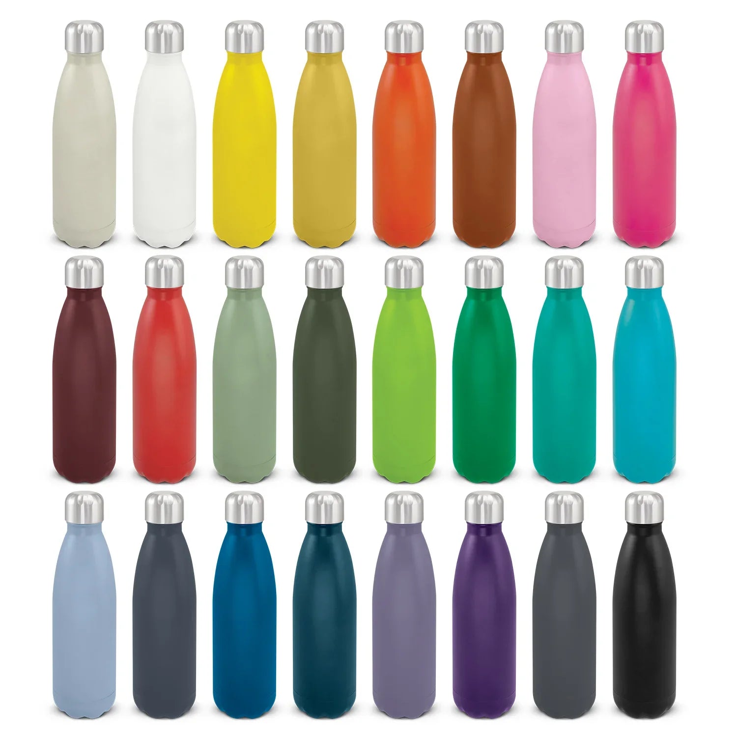 Mirage Powder Coated Vacuum Bottle - PrintaPromo
