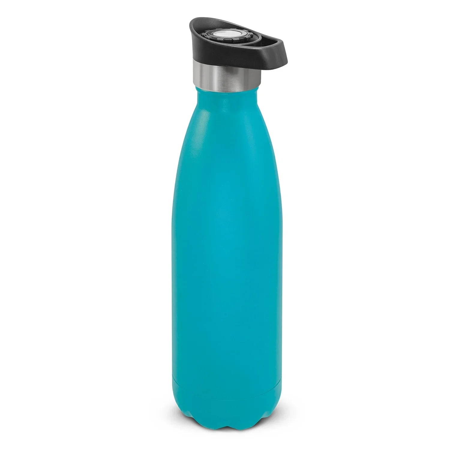 Mirage Powder Coated Vacuum Bottle - Push Button Lid - PrintaPromo