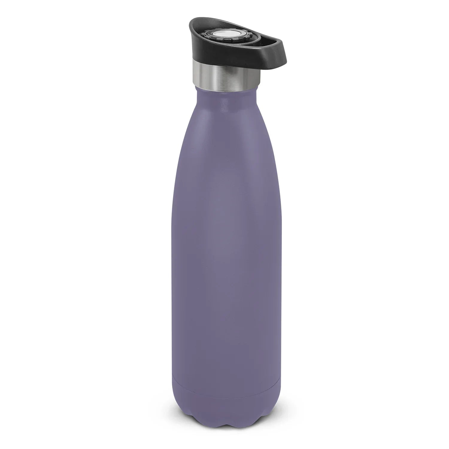 Mirage Powder Coated Vacuum Bottle - Push Button Lid - PrintaPromo