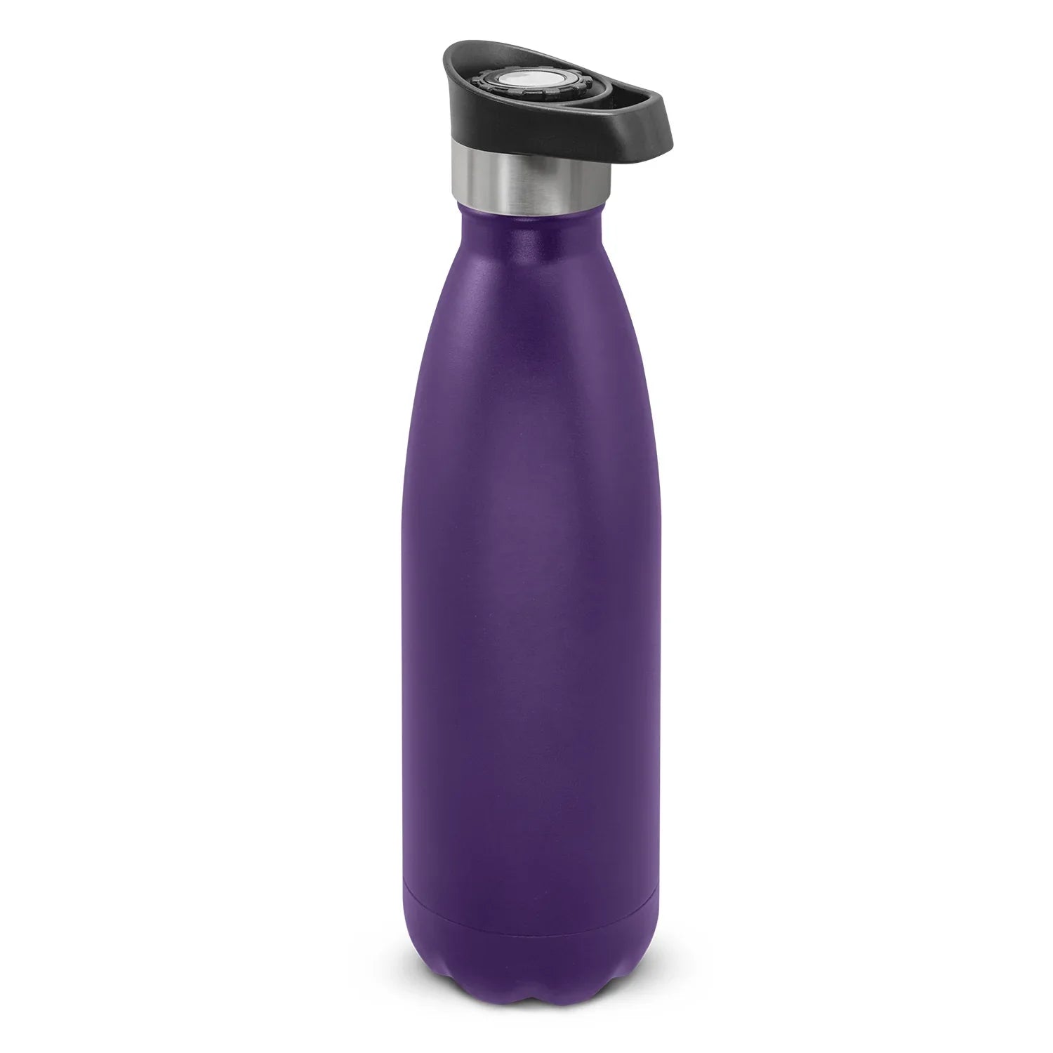 Mirage Powder Coated Vacuum Bottle - Push Button Lid - PrintaPromo