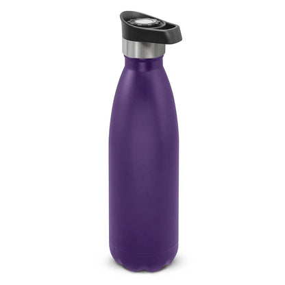 Mirage Powder Coated Vacuum Bottle - Push Button Lid - PrintaPromo