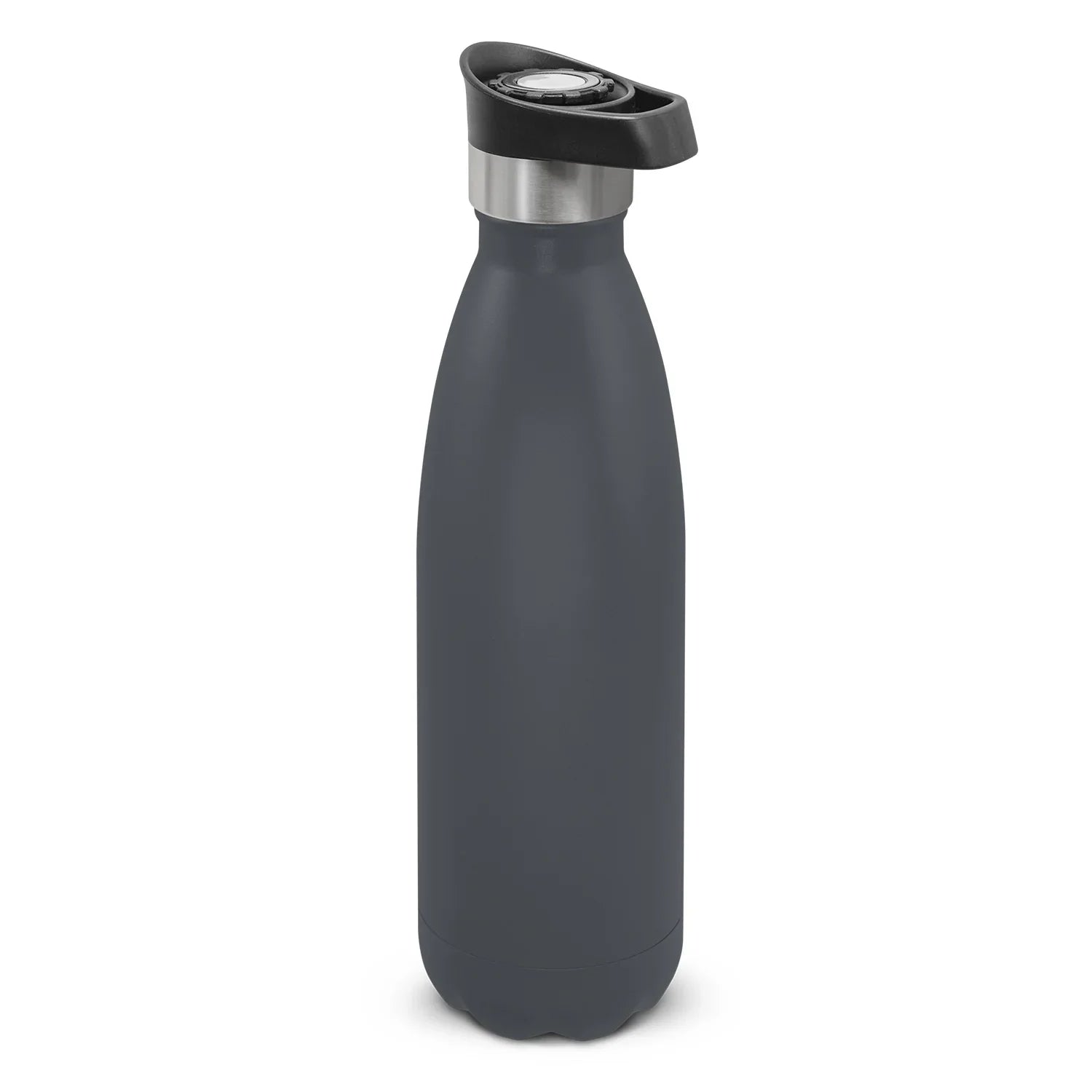 Mirage Powder Coated Vacuum Bottle - Push Button Lid - PrintaPromo