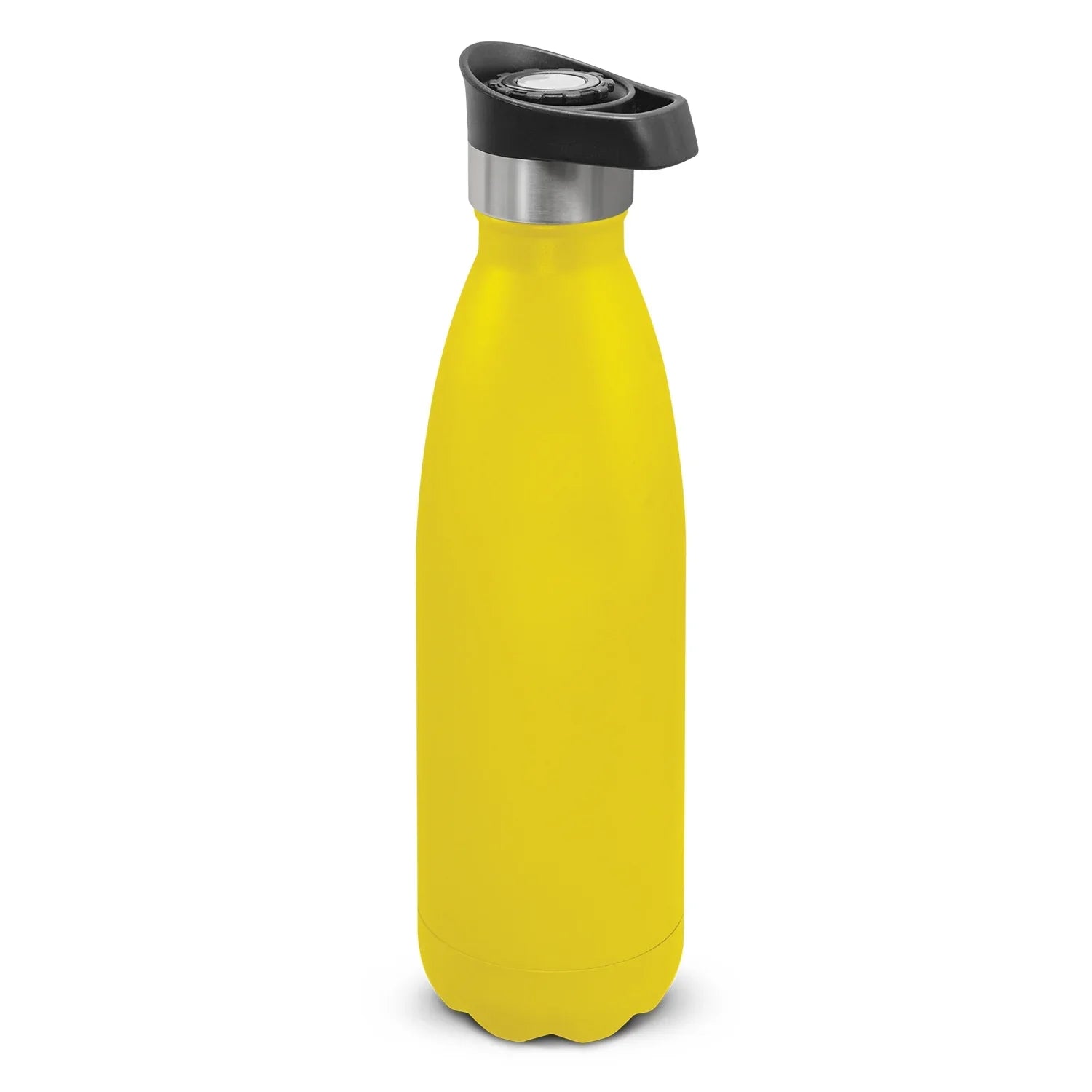 Mirage Powder Coated Vacuum Bottle - Push Button Lid - PrintaPromo