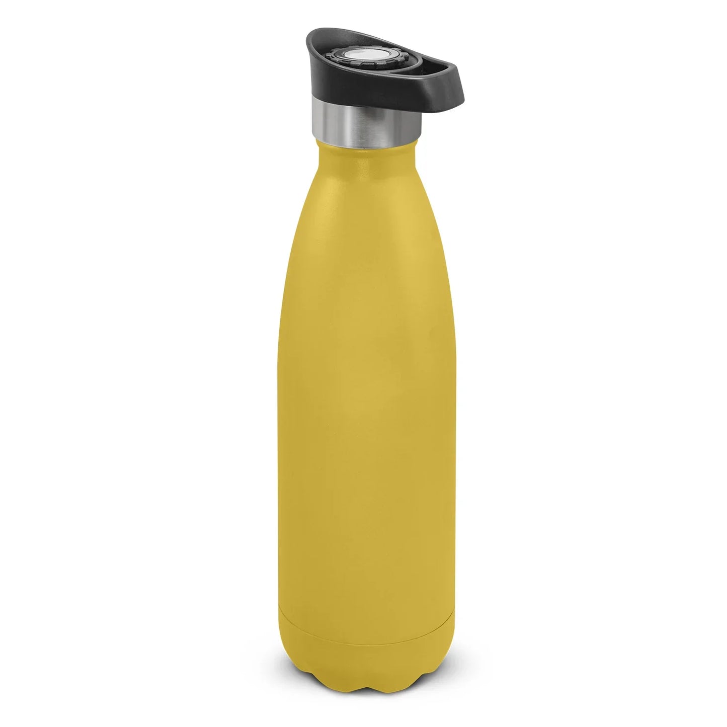 Mirage Powder Coated Vacuum Bottle - Push Button Lid - PrintaPromo