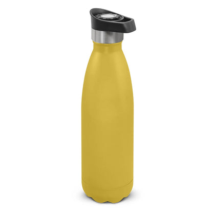 Mirage Powder Coated Vacuum Bottle - Push Button Lid - PrintaPromo