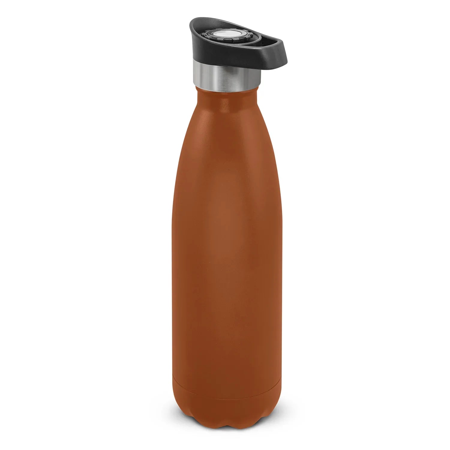 Mirage Powder Coated Vacuum Bottle - Push Button Lid - PrintaPromo