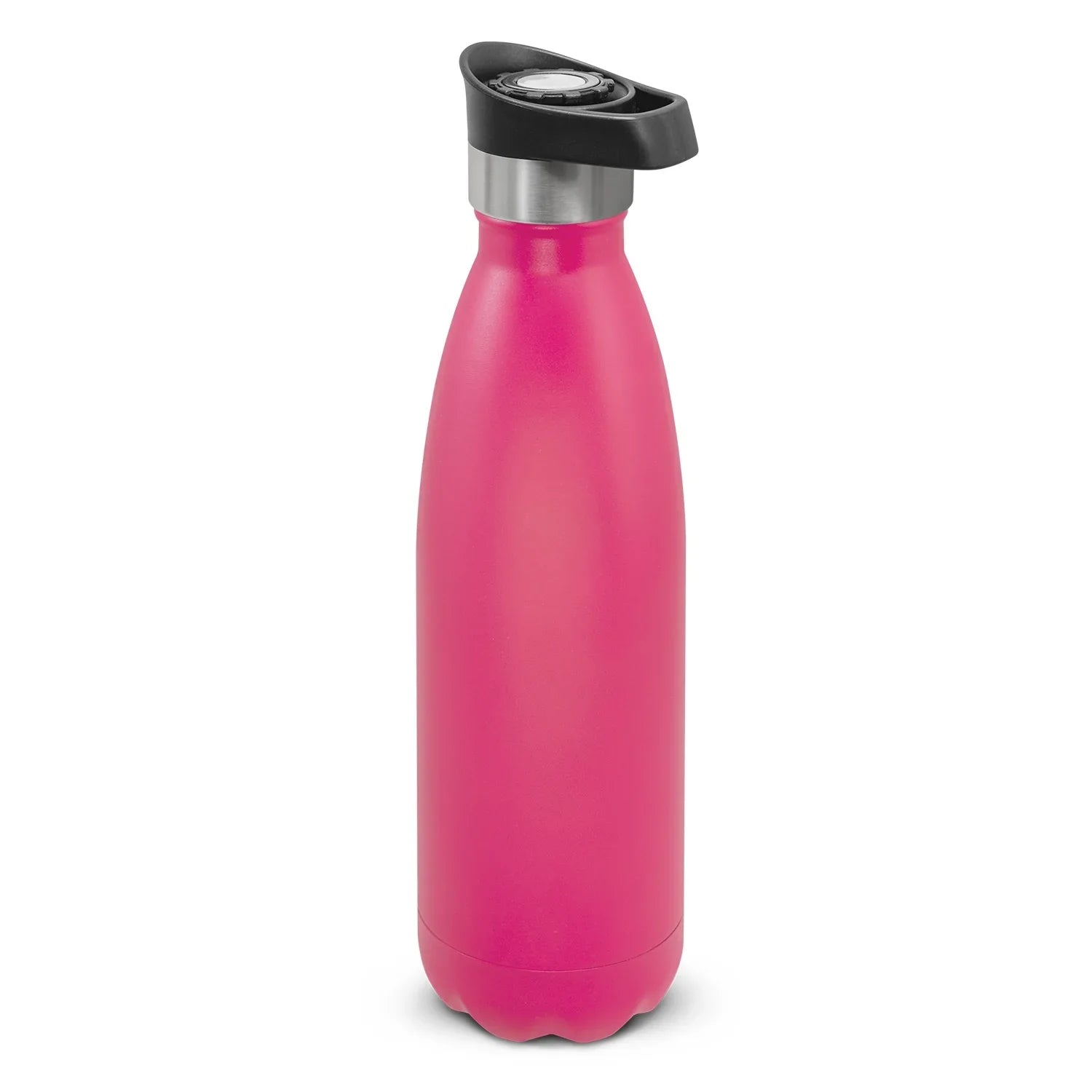 Mirage Powder Coated Vacuum Bottle - Push Button Lid - PrintaPromo