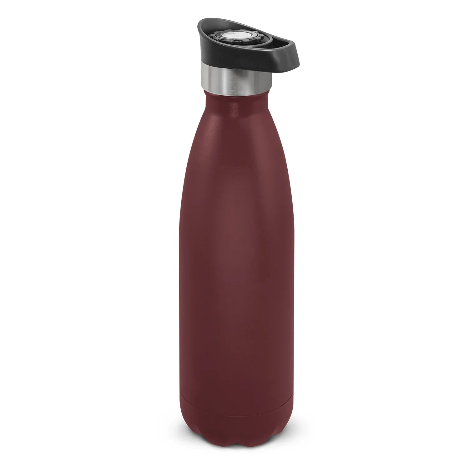 Mirage Powder Coated Vacuum Bottle - Push Button Lid - PrintaPromo